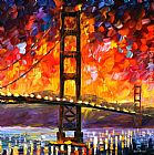 GOLDEN GATE BRIDGE by Leonid Afremov